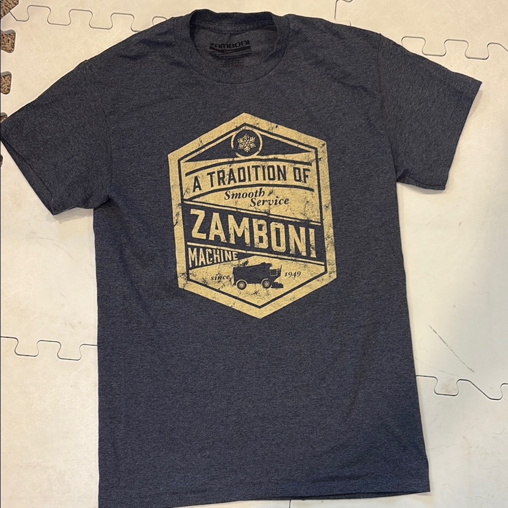 Men's Zamboni T-Shirt Size Small